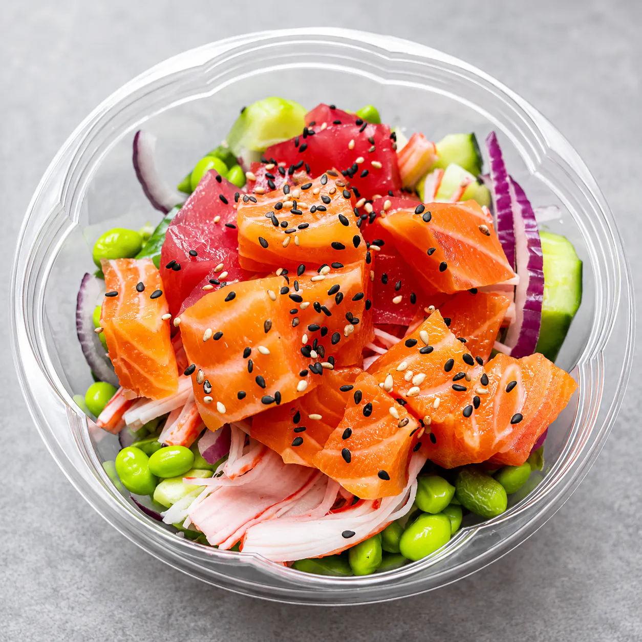 Hawaiian Poke at Tokyo Express, Japanese Restaurant in Elmwood Park